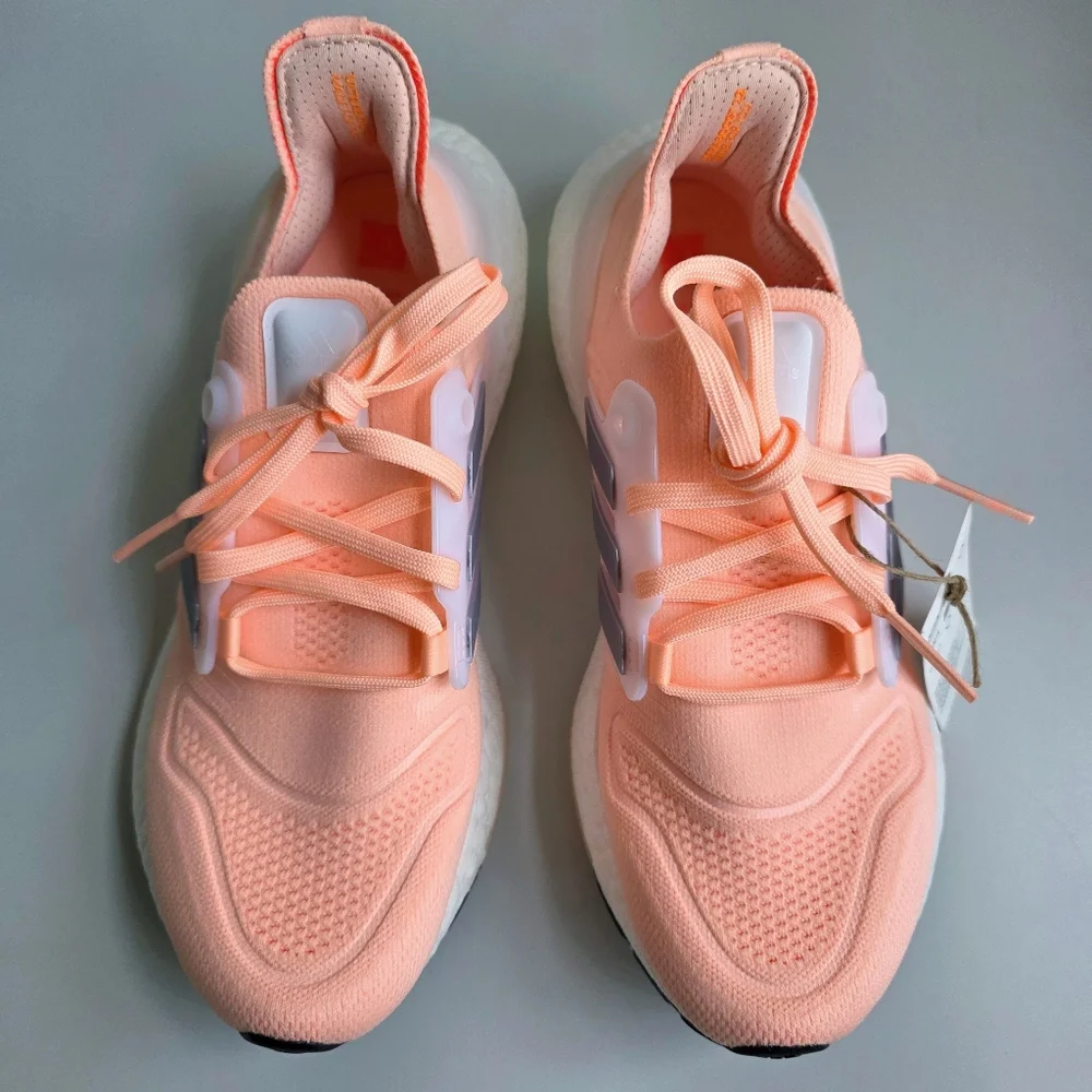 NEW Adidas Ultraboost 22 Clear Orange 7
